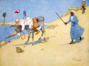 A Stopping-Place on the Nile, from 